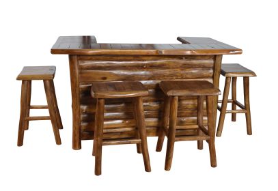 Adirondack Teak Bar Set of 5 (KIT)