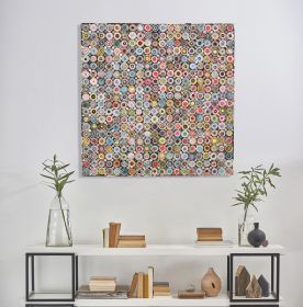 quilled Coiled Wall Art 40 X 40 Inches