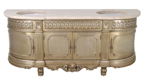 Essex Platine 84 Inch Double Vanity