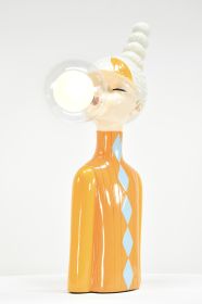 Retro Girl with Bubble Small