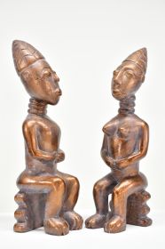 Set of 2 African Arts Couple